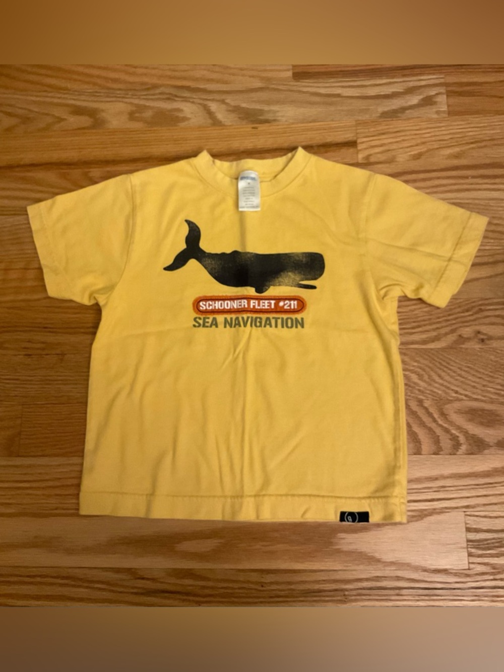 Gymboree Yellow Whale Graphic Tee